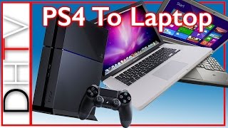 How To Connect PS4 To Laptop  Playstation 4 Remote Play PC amp Mac [upl. by Laraine515]