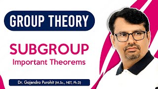 Group Theory  Subgroup  Subgroup Theorems  Discrete Mathematics [upl. by Eirolam608]