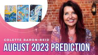 August 2023 Predictions✨ Oracle Card Reading with Colette BaronReid [upl. by Nomzaj]