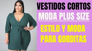 10 Vestidos Cortos para gorditas  Vestidos cortos y Moda [upl. by Eerrahs]