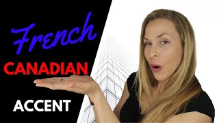 French Canadian Accent  Different Sounding Consonants [upl. by Gentilis774]