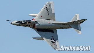 A4 Skyhawk Aerobatics  Northern Illinois Airshow 2017 [upl. by Nirrac79]