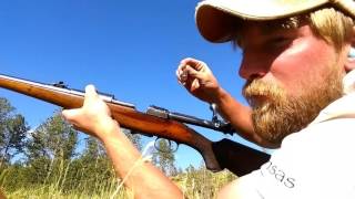 Oberndorf Original Mauser Sporting Rifle at the Range [upl. by Madson]