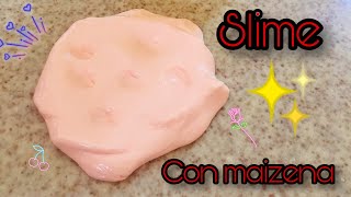 •slime con maizena y pegamento 😊 [upl. by Eidolem]