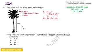 Energi mekanik Energi potensial dan Energi kinetik [upl. by Antoine]