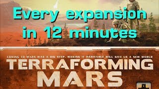 Learn Every Terraforming Mars Expansion in 12 Minutes [upl. by Berkshire]