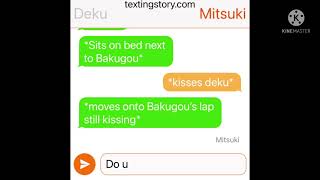 Bakudeku texting story 😳 [upl. by Cerallua531]