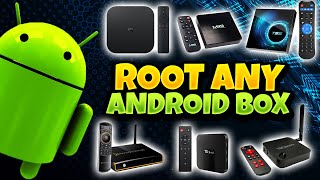 How to root ANY Android tv box 2023  Easy process to unlock the full Android box Potential EASY📺 [upl. by Yarahs]