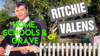 Famous Graves  Ritchie Valens  La Bamba Singer’s Home Schools and Gravesite [upl. by Cerelia634]