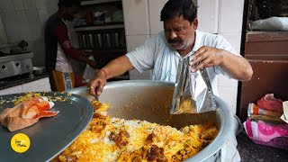 Lucknow Famous Lalla Mutton Biryani Rs 320 Full Plate l Lucknow Street Food [upl. by Jasisa]