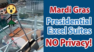 Watch Before Booking a Presidential Excel Suite on Carnival Mardi Gras Celebration Jubilee [upl. by Older422]