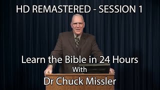 Learn the Bible in 24 Hours  Hour 1  Small Groups  Chuck Missler [upl. by Anaidirib957]