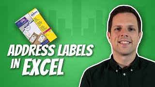 How to print mailing labels from Excel [upl. by Dier]