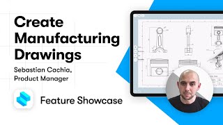 Create Manufacturing Drawings in Shapr3D  Feature Showcase [upl. by Riccio51]