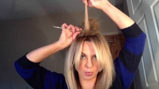 How To Back comb The Correct Way  GlamLocksLondoncom [upl. by Oliver]