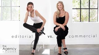 How To  Pose Like a Model  Editorial vs Commercial [upl. by Watt749]