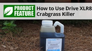 How to Use Drive XLR8 Herbicide Crabgrass Killer  DoMyOwncom [upl. by Anedal]