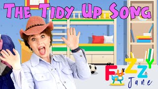 Fun Songs For Kids  The Tidy Up Song  Fuzzy Jane [upl. by Neelac342]