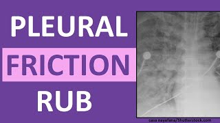 Pleural Friction Rub Lung Breath Sounds Abnormal [upl. by Robbert]