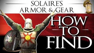 Solaires Armor amp Weapon Set  Dark Souls 3 GUIDE [upl. by Augusta]