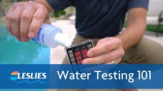 Water Testing 101  Leslies [upl. by Lonnie]