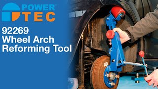 92269  Wheel Arch Reforming Tool  PowerTEC [upl. by Dirtsa767]