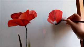 DeArt Papaveri  poppies paintings [upl. by Tigdirb]