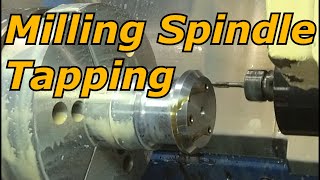 Mazatrol Tapping Milling Spindle Lathe [upl. by Ilse]