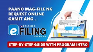 DOLENCR eFiling Services Instructional Video long version with Program Intro [upl. by Papp]