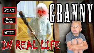 Escaping GRANNY In Real Life 5 Days At Aspen Grannys Basement House [upl. by Intisar200]