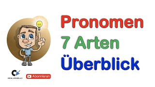 Pronomen 7 Arten Zusammenfassung [upl. by Binnie324]