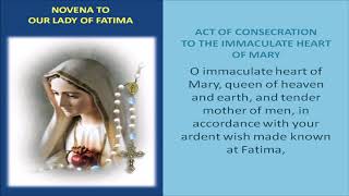 Our Lady of Fatima Novena [upl. by Annatnas]