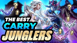 The Best CARRY Junglers To End Season 14 For All Ranks 💯  Jungle Tier List League of Legends [upl. by Emilia172]