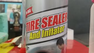 koby tire sealant and inflator actual review 😱😱😱 [upl. by Roseanna]