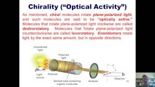 Chapter 5 – Stereochemistry Part 2 of 6 [upl. by Kerwinn291]