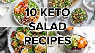 10 NutrientPacked Keto Salads for Any Time [upl. by Oiligriv377]