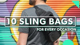 10 Sling Bags For Every Occasion  Should You Travel With One [upl. by Einhapets222]