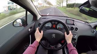 Peugeot 308 16 eHDi 2011  POV Drive [upl. by Jayne]