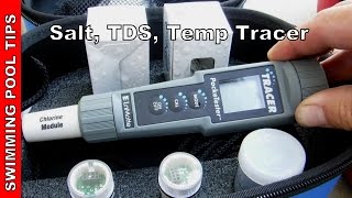 Salt TDS Temperature TRACER PockeTester with Carrying Case by LaMotte [upl. by Aivyls]