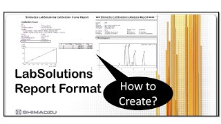 How to create HPLC REPORT of Data Method amp Batch in LabSolutions Software by Utpal Sharma [upl. by Baynebridge174]