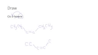 Cis amp Trans Isomers of Alkenes [upl. by Frodeen605]