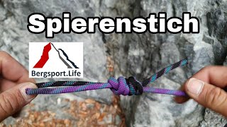 Einfacher Doppelter Dreifacher Spierenstich  Kevlaramp Dyneema Reepschnüre verbinden [upl. by Ycrad]