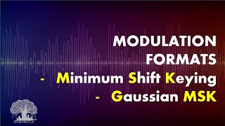 Minimum Shift Keying MSK Gaussian MSK GMSK  Wireless Communication English [upl. by Heer]