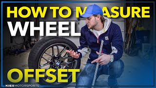 How to Measure Wheel Offset on Any Wheel [upl. by Claudio]