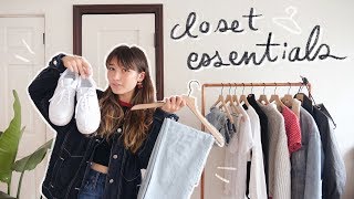 the ultimate guide to closet essentials [upl. by Maillw]