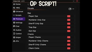 The MOST OP MM2 script [upl. by Ereynihc]