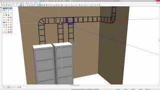 DDSCAD 14 Polyline Technology for Cable Management Systems [upl. by Ennahtebazile]