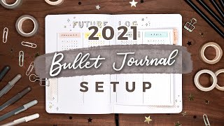 My 2021 Bullet Journal Setup [upl. by Harriot]