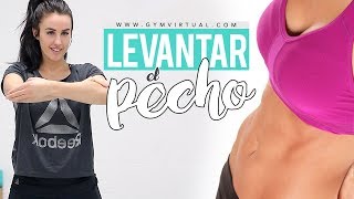 Rutina de ejercicios localizados para levantar pecho  GymVirtual [upl. by Ozmo753]