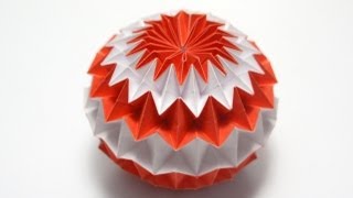 Origami Magic Ball Dragons Egg by Yuri Shumakov [upl. by Kenji]